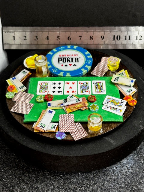 Magnet Poker jeton bleu